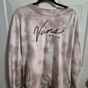 Vans Pink Tie-Dye Sweatshirt